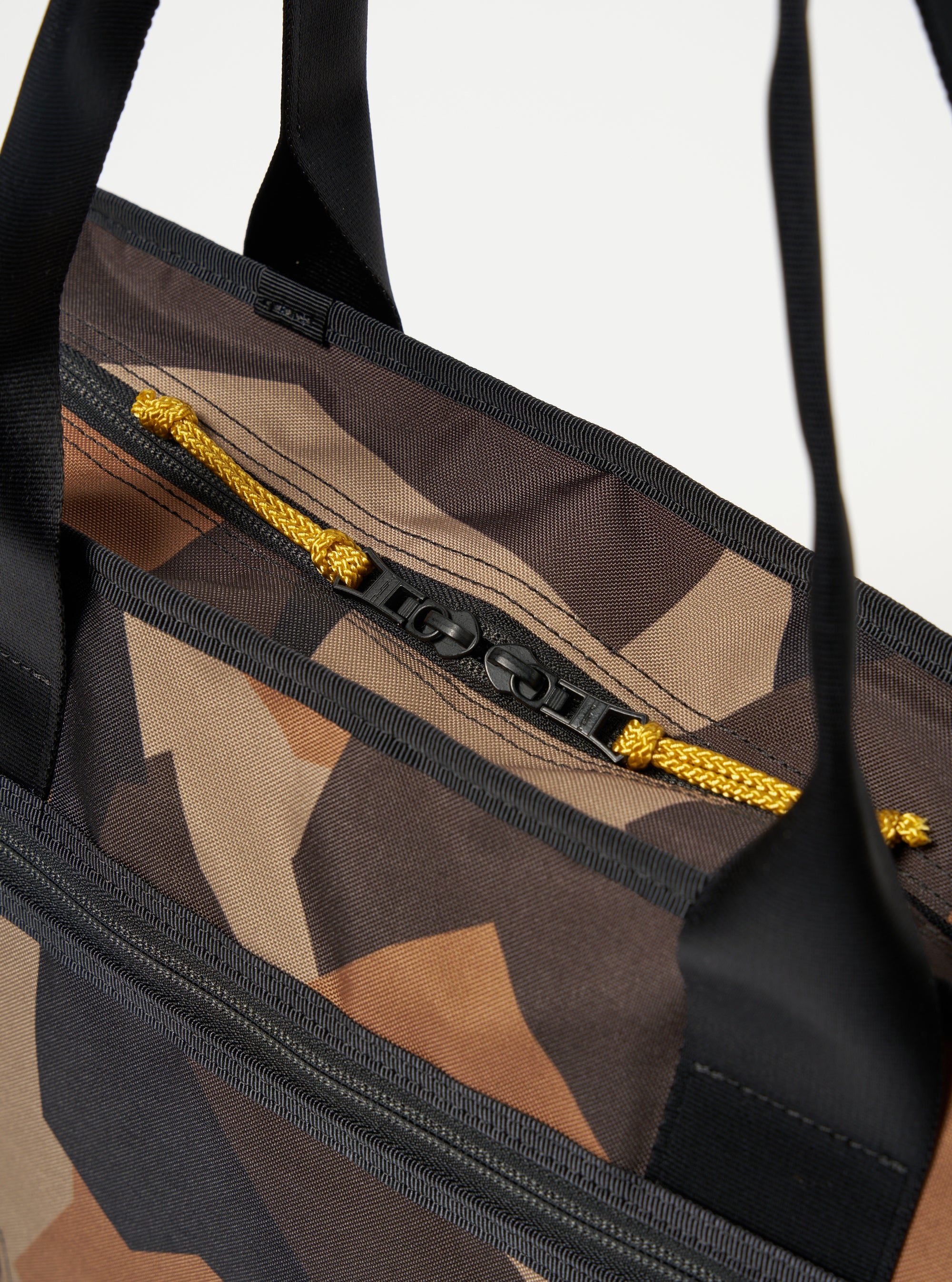 master-piece x Universal Works Tote Bag in Camo Recycled Tech Canvas