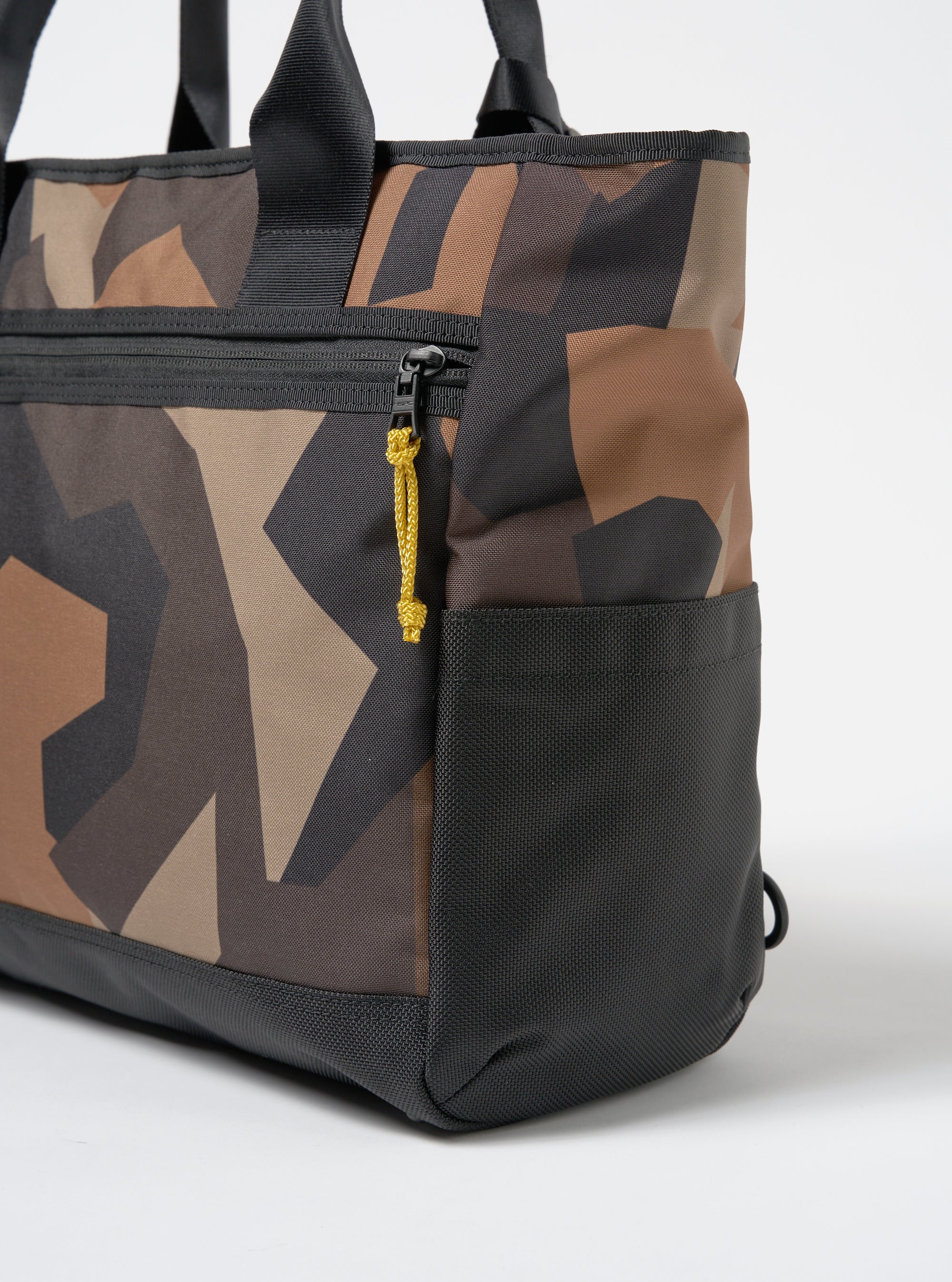 master-piece x Universal Works Tote Bag in Camo Recycled Tech Canvas