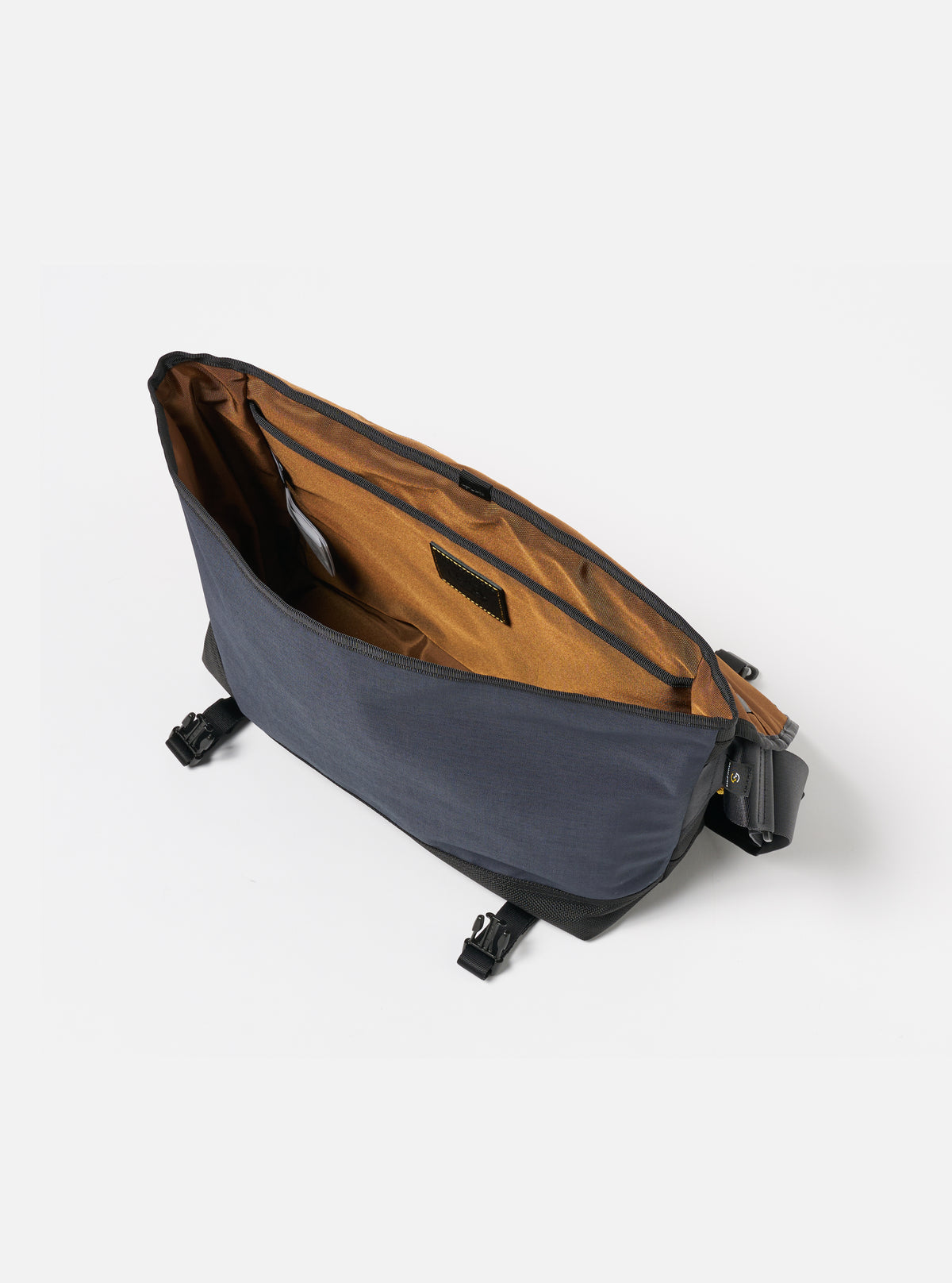 master-piece x Universal Works Courier Bag in Navy Recycled Tech Canvas