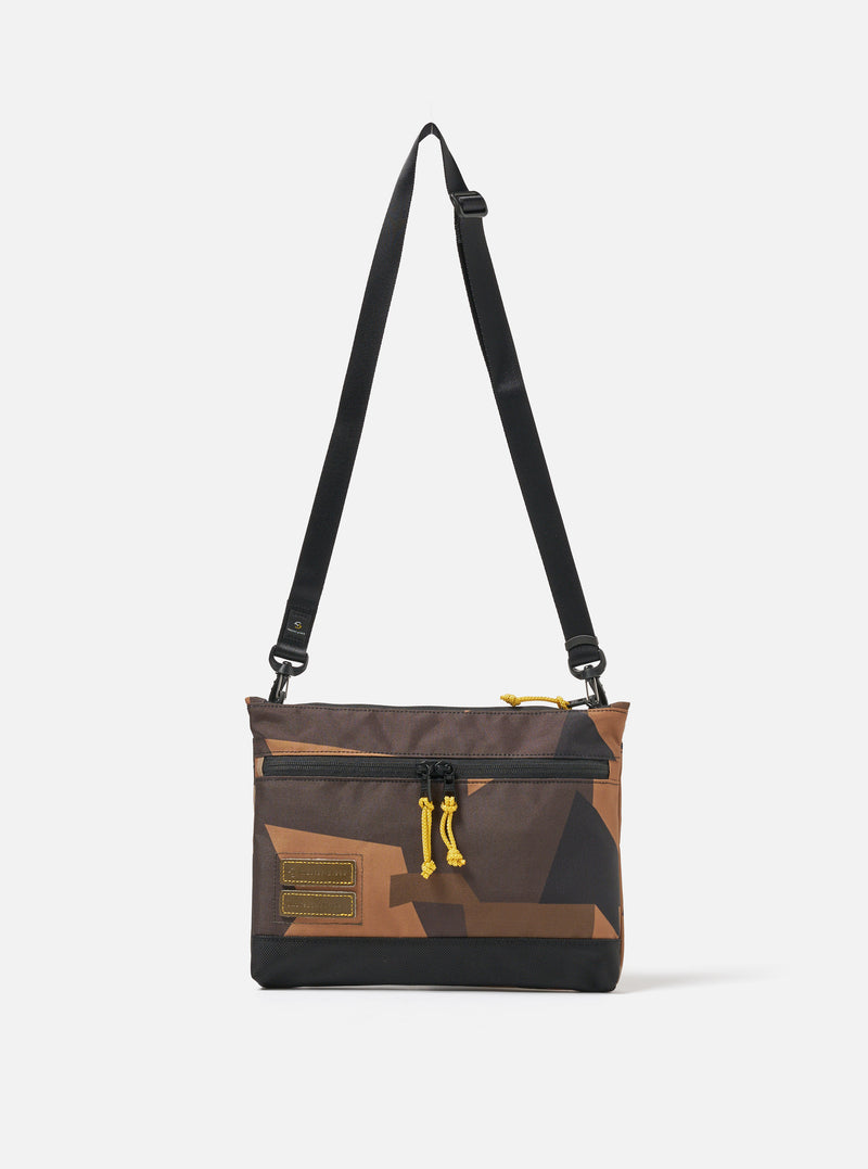 master-piece x Universal Works Shoulder Bag in Camo Recycled Tech Canvas