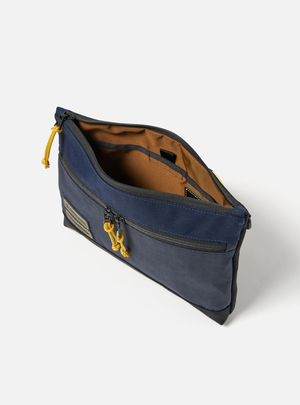 master-piece x Universal Works Shoulder Bag in Navy Recycled Tech Canvas