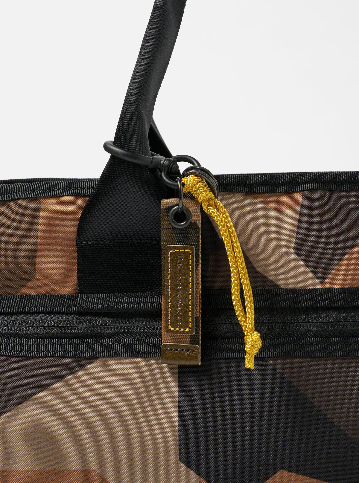 master-piece x Universal Works Keychain in Camo Recycled Tech Canvas