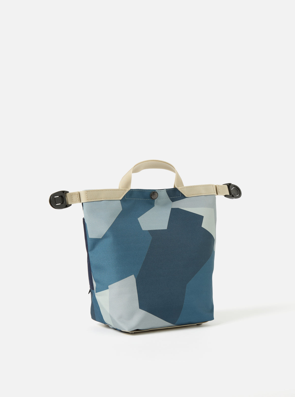 master-piece x Universal Works Small Tote Bag in Blue Camo Recycled Tech Canvas