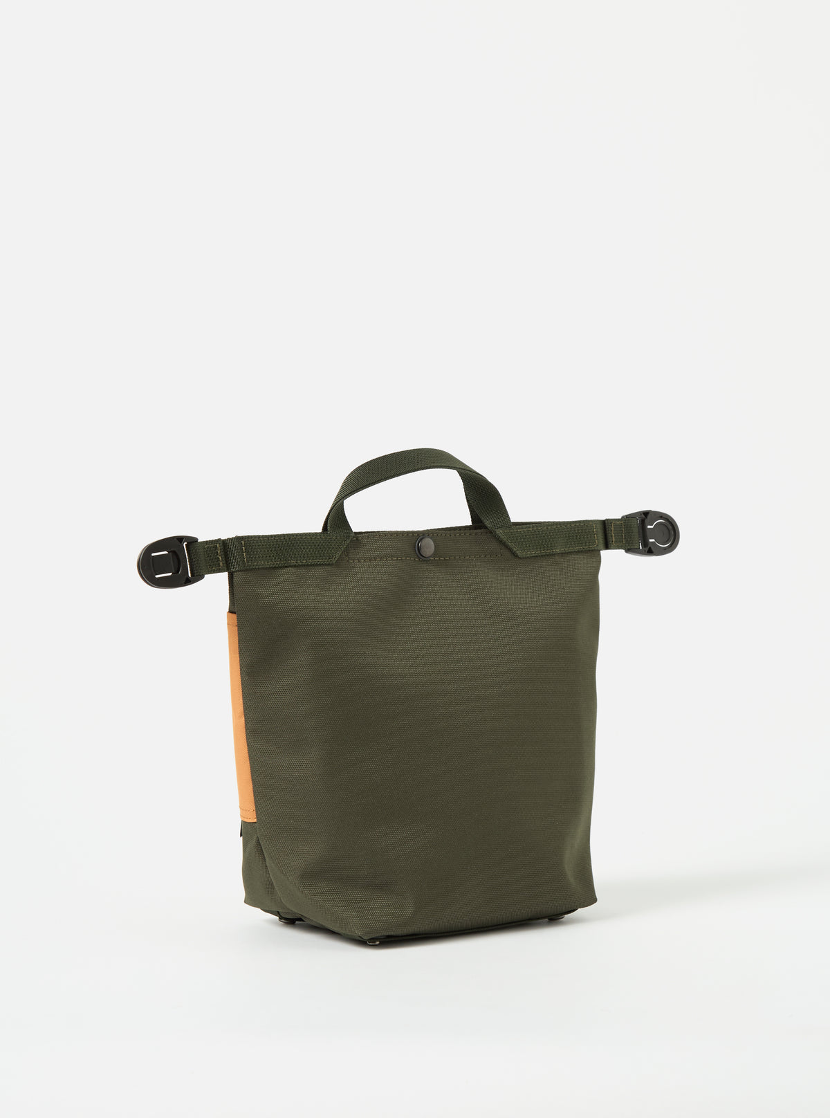 master-piece x Universal Works Small Tote Bag in Olive Recycled Tech Canvas