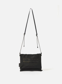 master-piece x Universal Works Sacoche in Black Recycled Tech Canvas