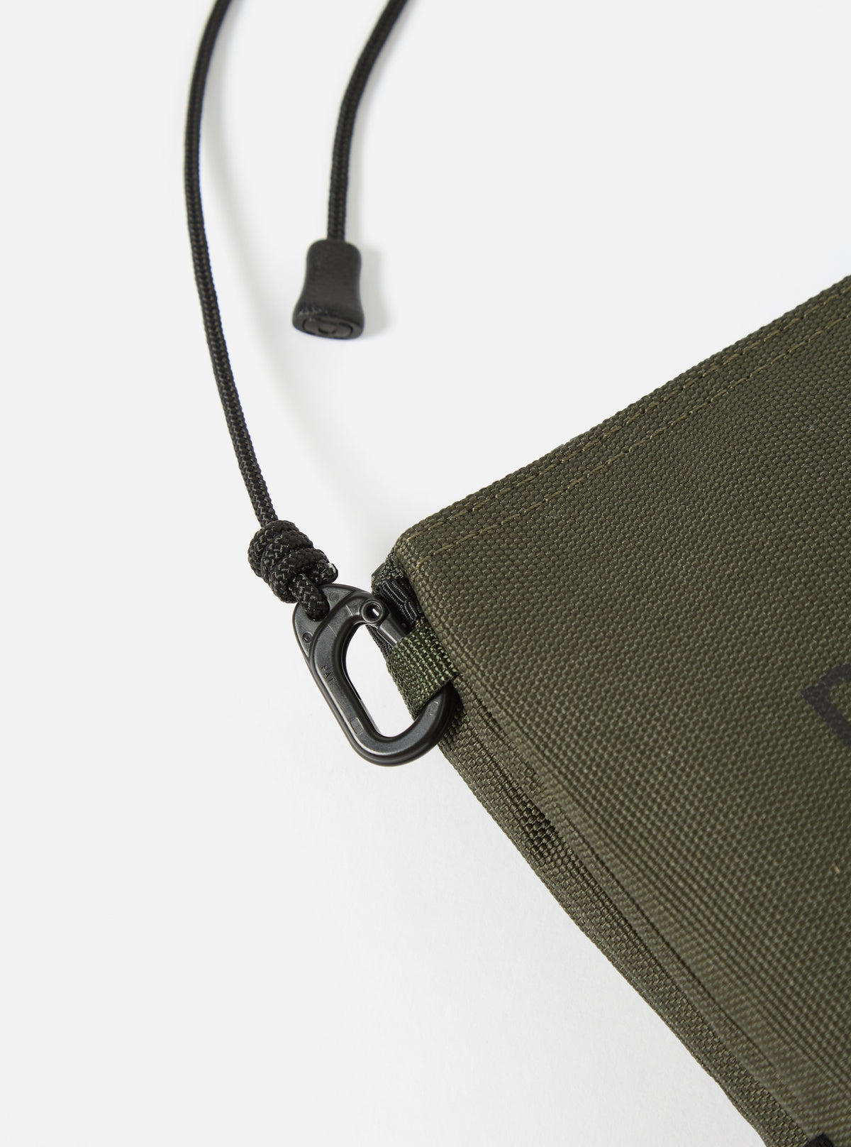 master-piece x Universal Works Sacoche in Olive Recycled Tech Canvas