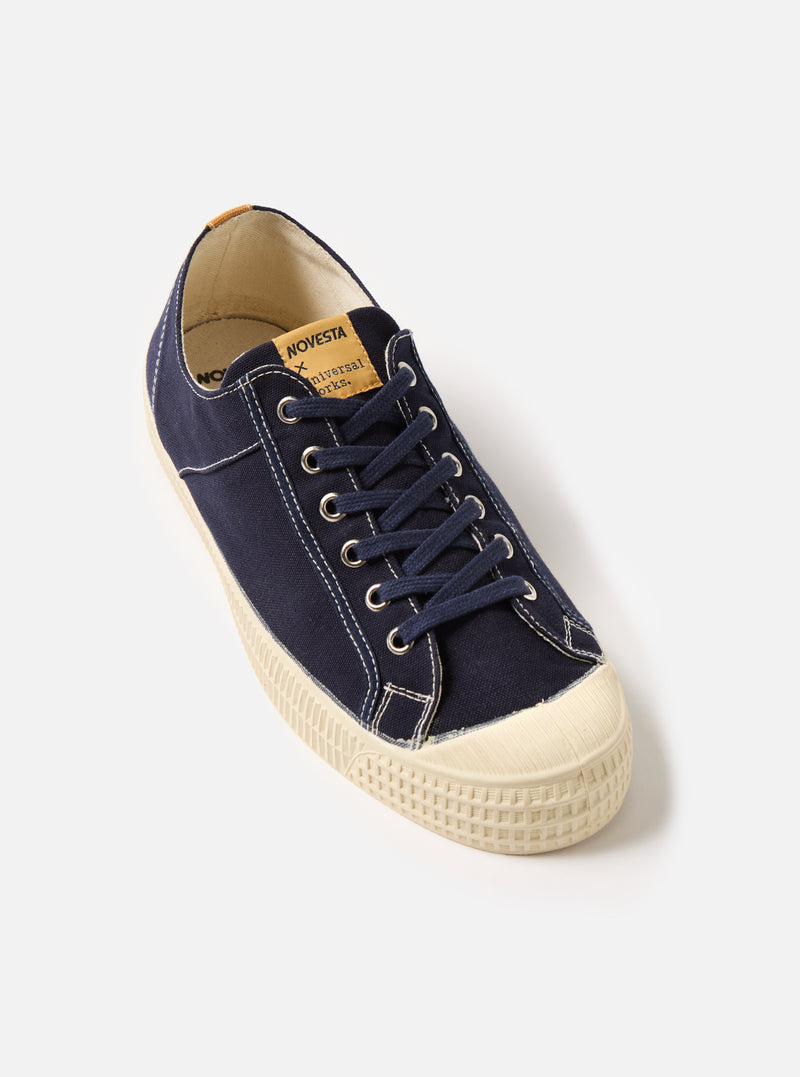 Novesta for Universal Works Star Master in Navy Canvas