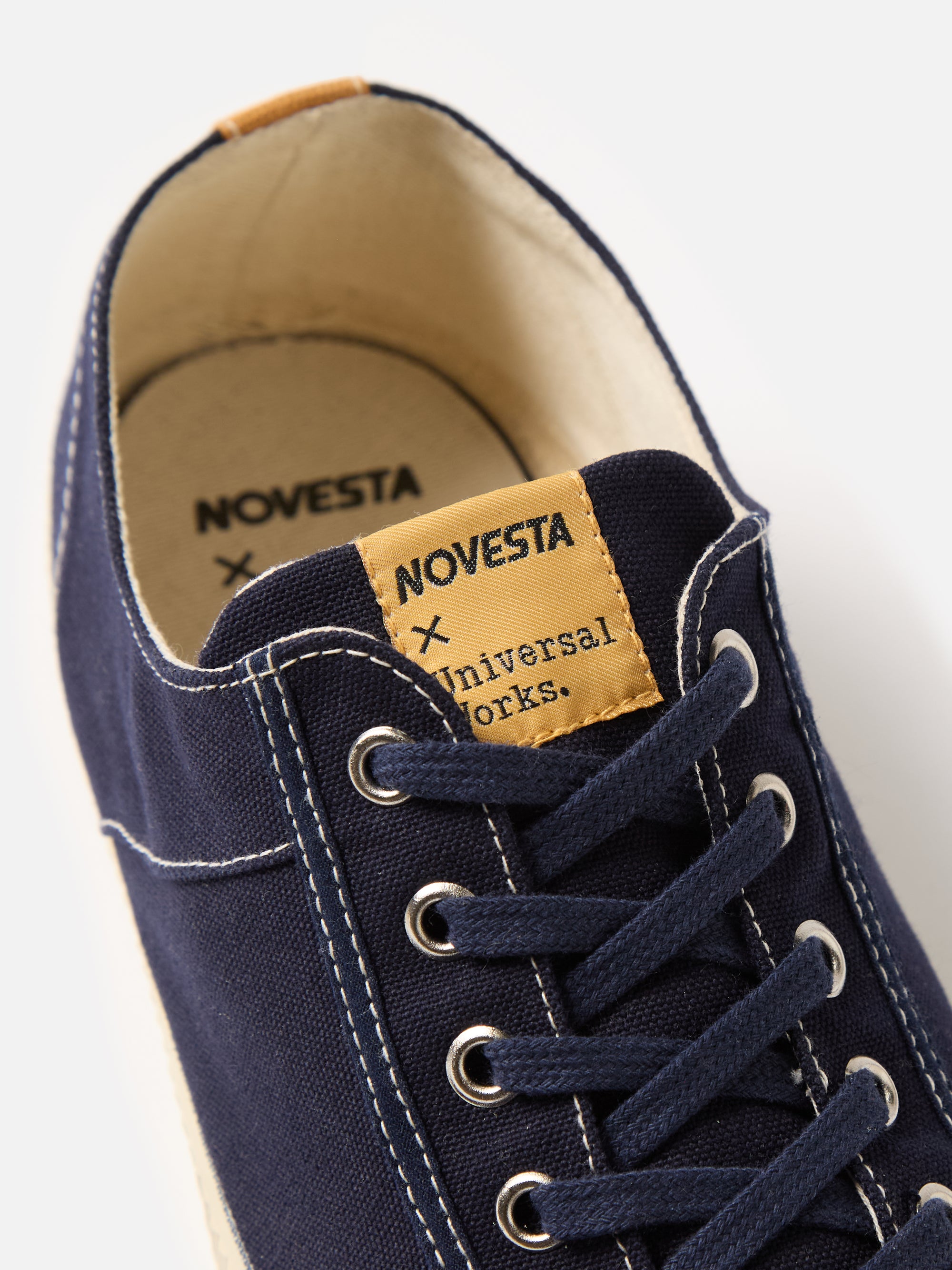 Novesta for Universal Works Star Master in Navy Canvas