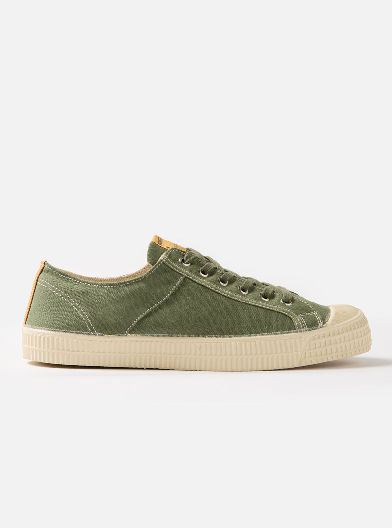 Novesta for Universal Works Star Master in Olive Canvas