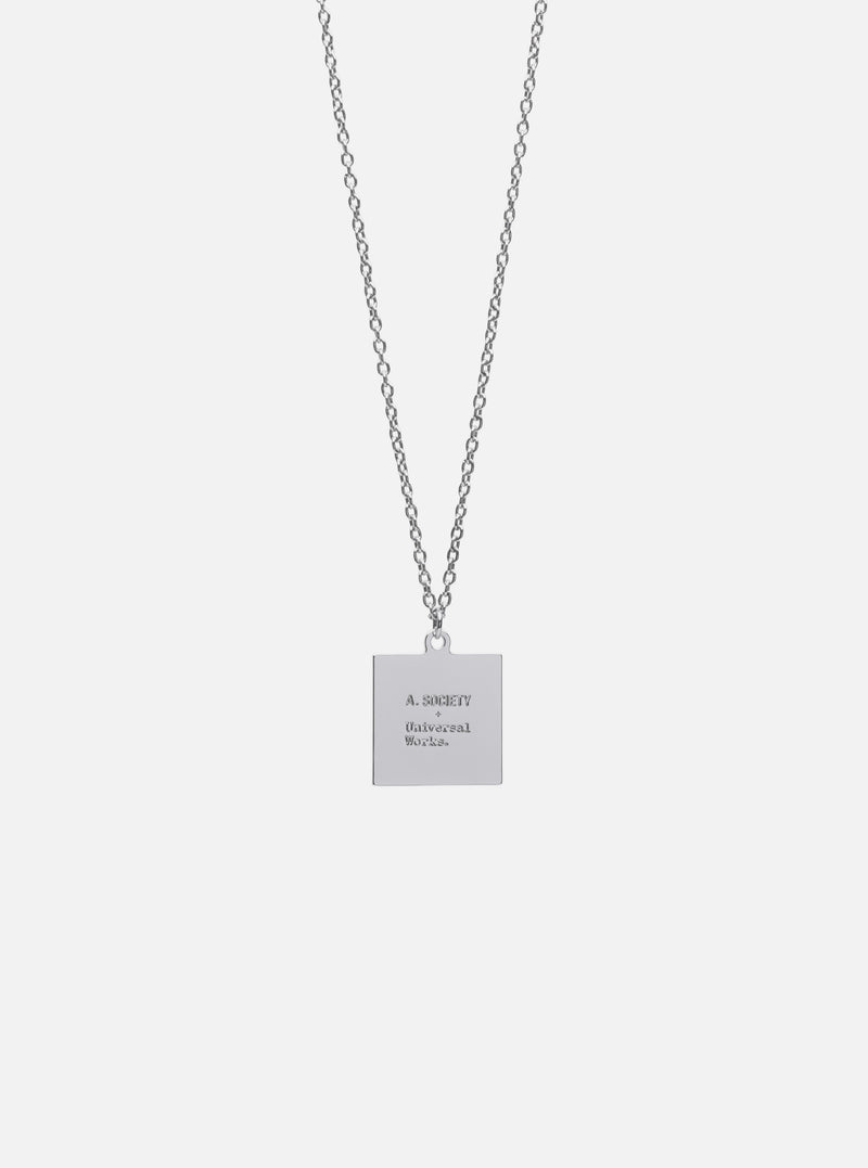A. SOCIETY x Universal Works Silver Necklace