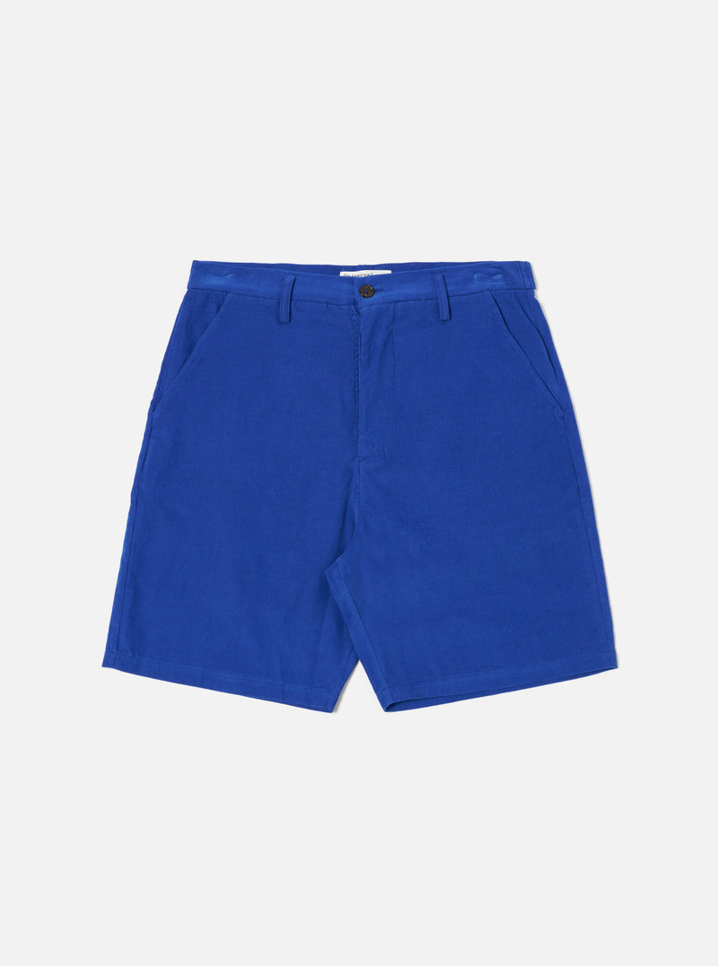 Universal Works Alva Short in Work Blue Summer Cord