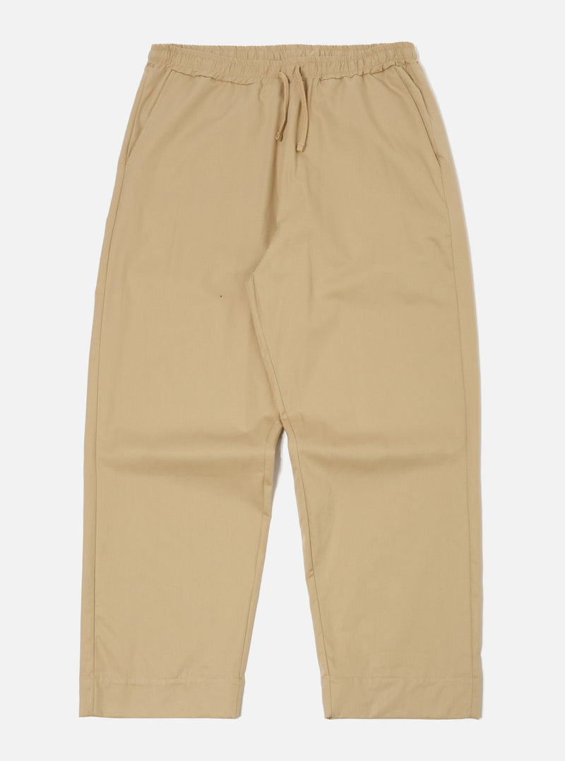 Universal Works Judo Pant in Sand Military Cotton