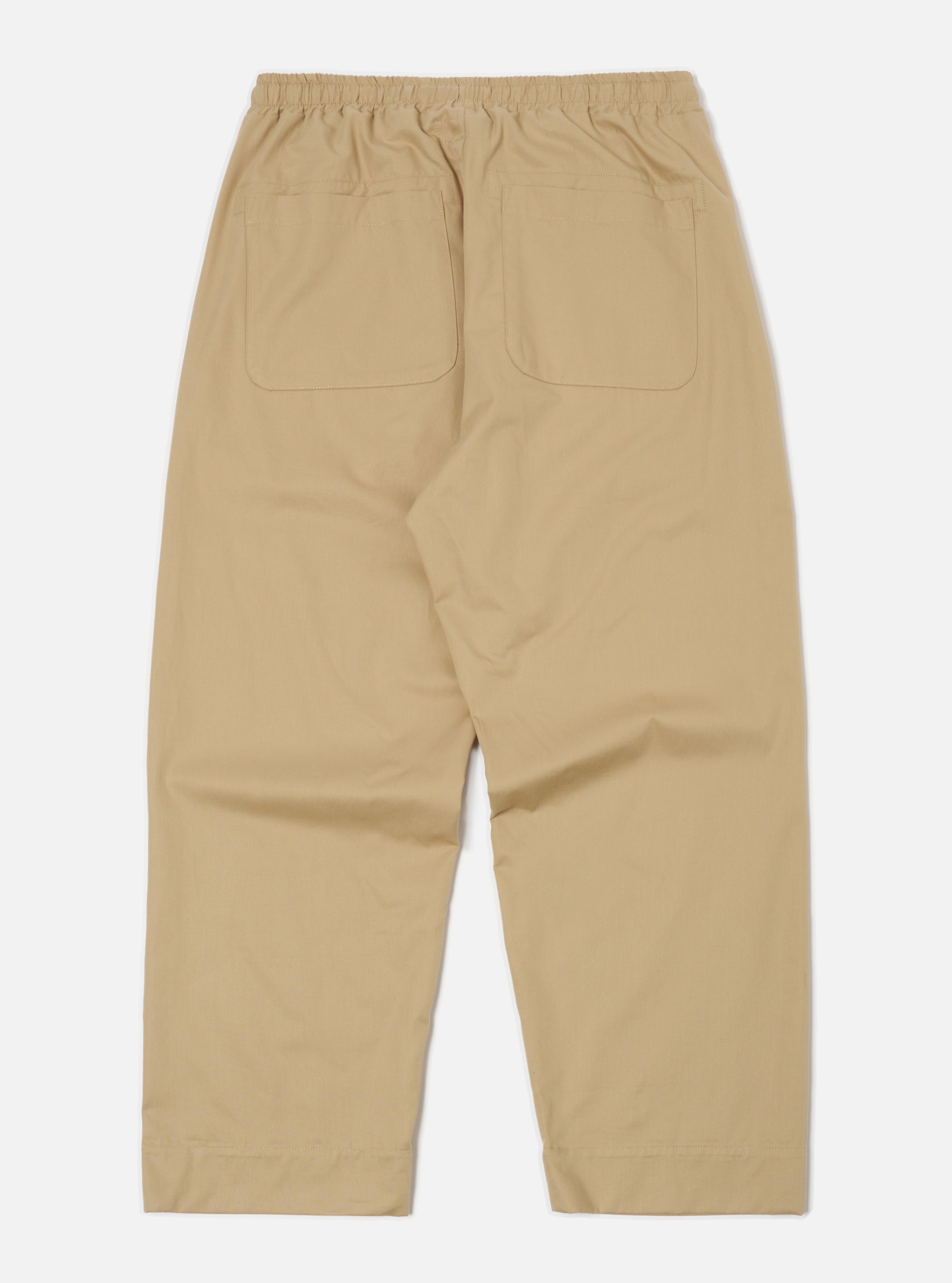 Universal Works Judo Pant in Sand Military Cotton