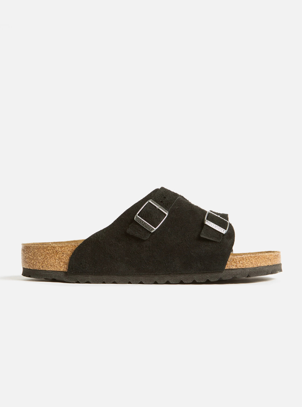 Birkenstock Zürich in Black Suede