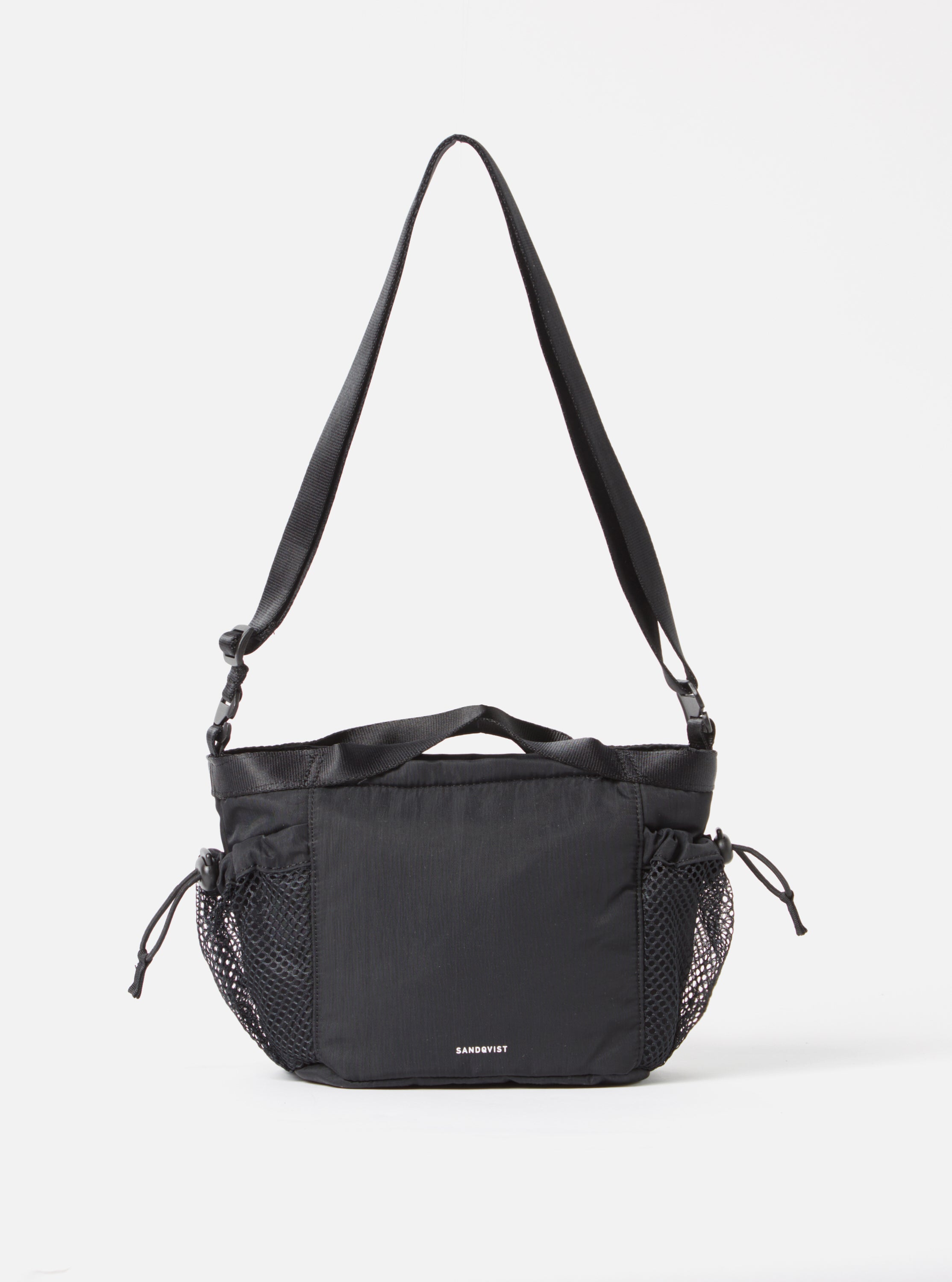 Sandqvist 'Stevie' Crossbody Bag in Black Recycled Nylon – Universal Works