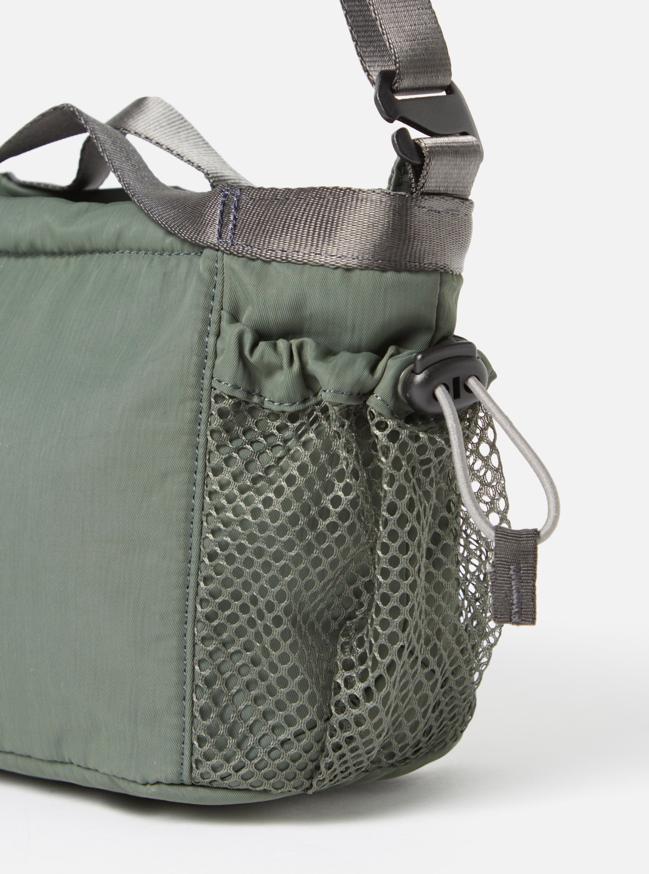 Sandqvist 'Stevie' Crossbody Bag in Multi Lichen Green Recycled Nylon