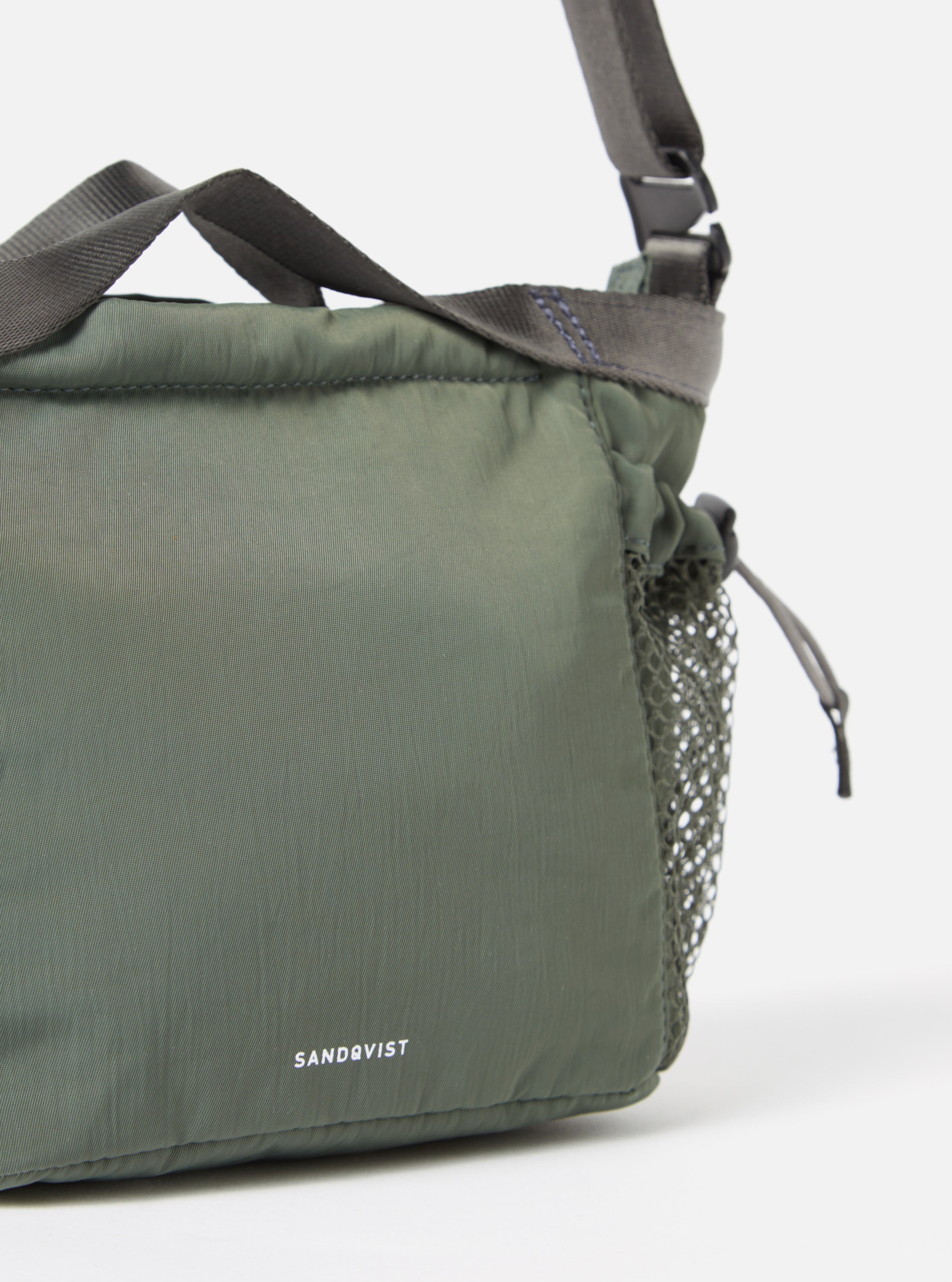 Sandqvist 'Stevie' Crossbody Bag in Multi Lichen Green Recycled Nylon