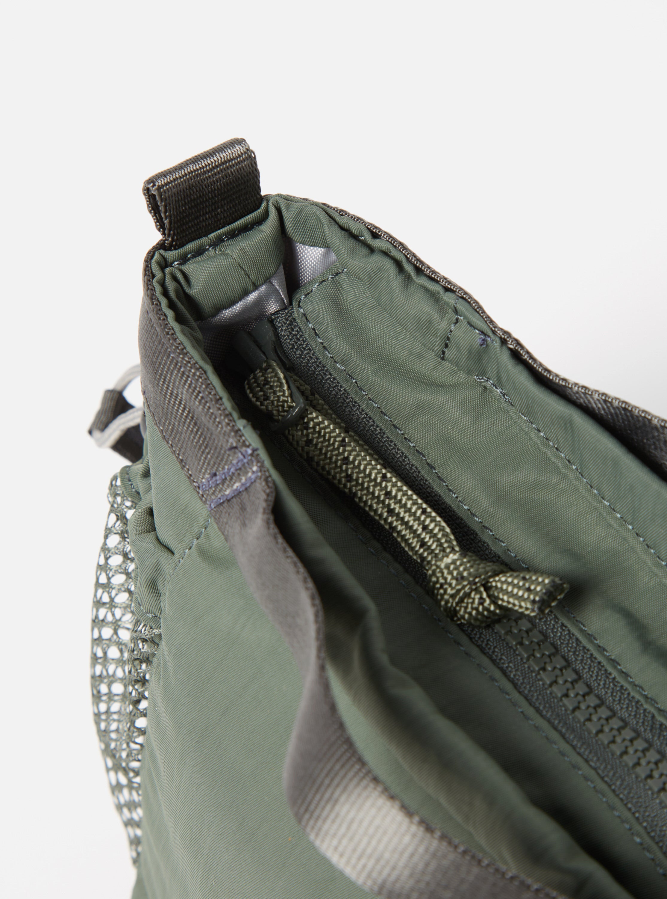 Sandqvist 'Stevie' Crossbody Bag in Multi Lichen Green Recycled Nylon