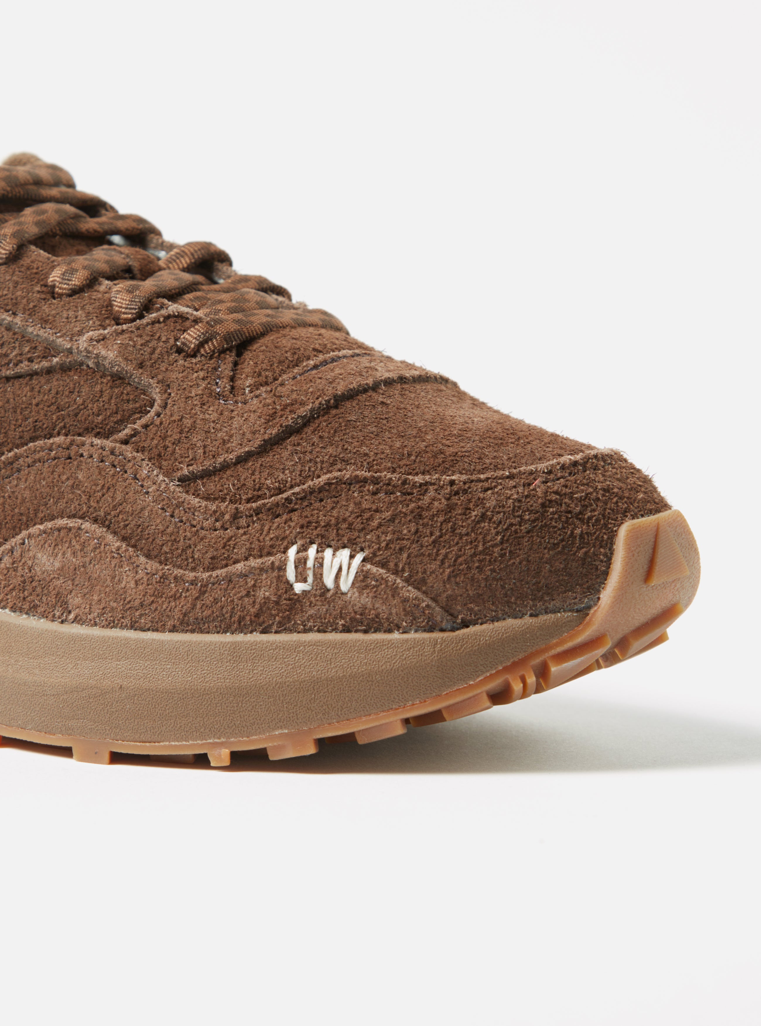 Saucony x Universal Works Jazz NXT in Brown Suede