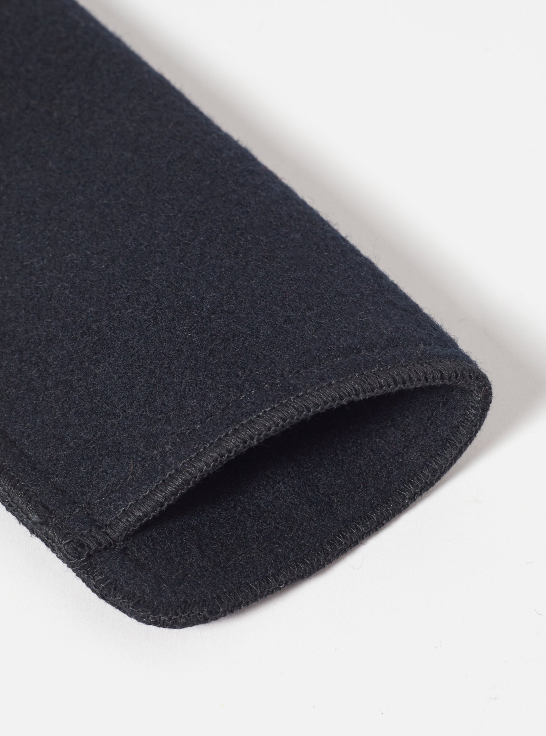 Universal Works Glasses Case in Midnight Melton Small