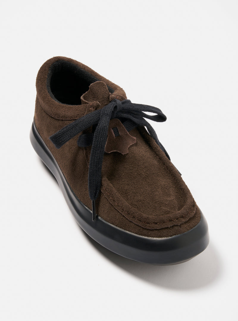 Wander FD/08 in Brown/Black Hairy Suede