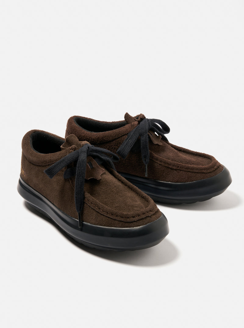 Wander FD/08 in Brown/Black Hairy Suede