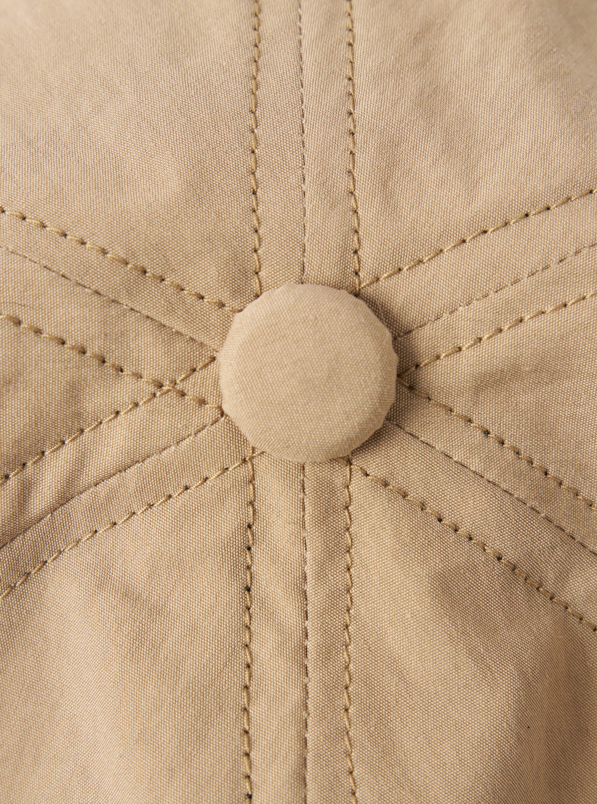 cableami® B.B Cap in Beige/Olive Nylon