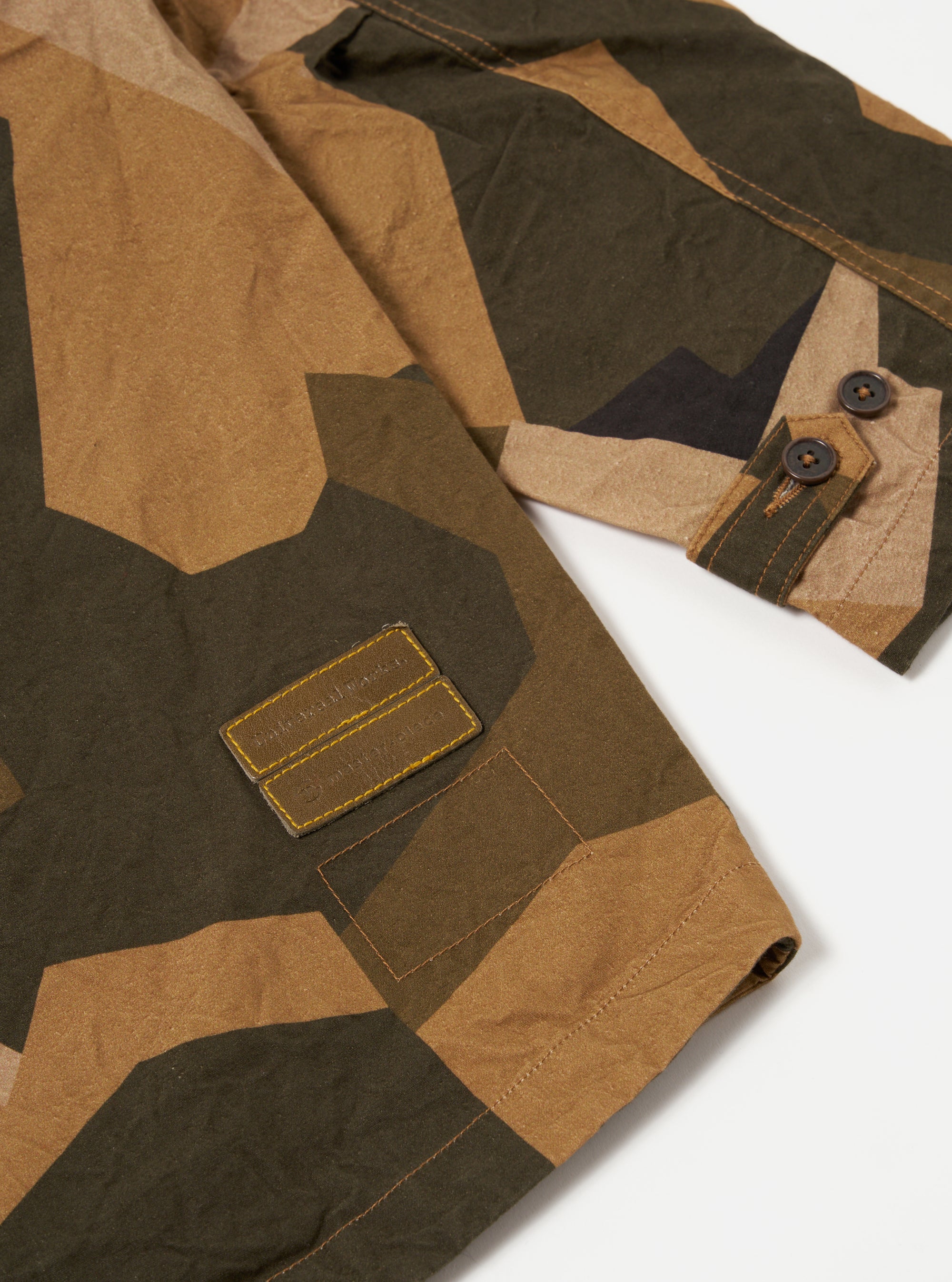 master-piece x Universal Works Stanedge Jacket in Brown Swedish Camo