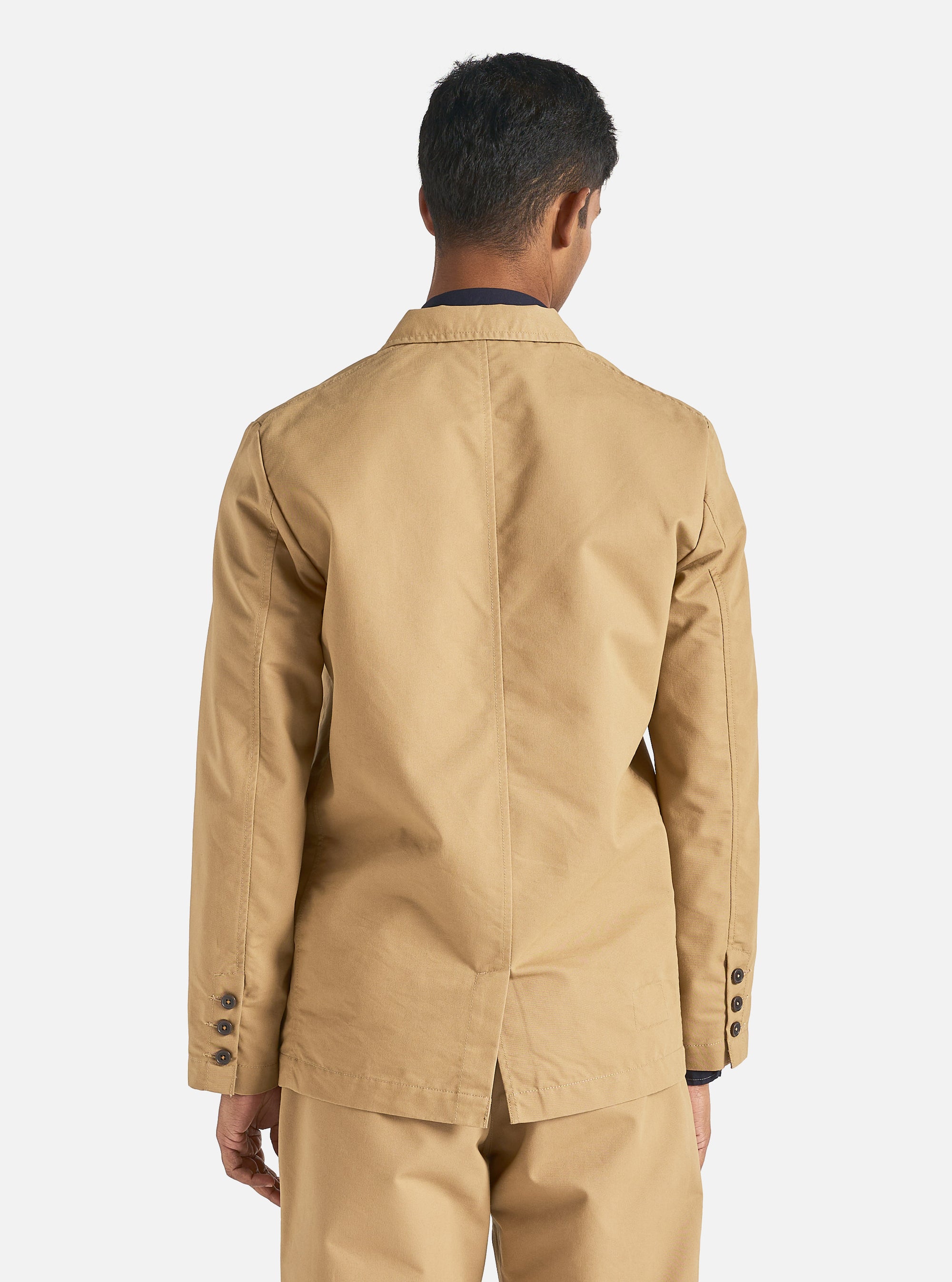 Universal Works Capitol Jacket in Sand Brushed Polytech