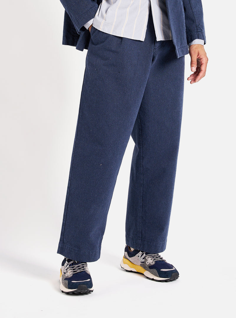 Universal Works Duke Pant in Indigo Recycled Denim