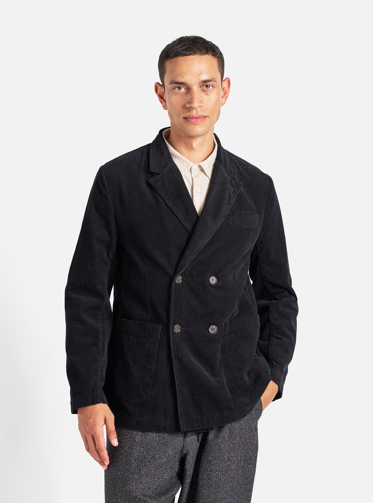 Universal Works Manor Jacket in Black Cord