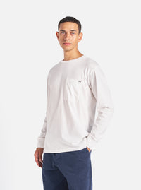 Universal Works L/S Tee in Ecru Organic Jersey