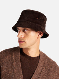 Universal Works Lewis Hat in Brown Brisbane Cord