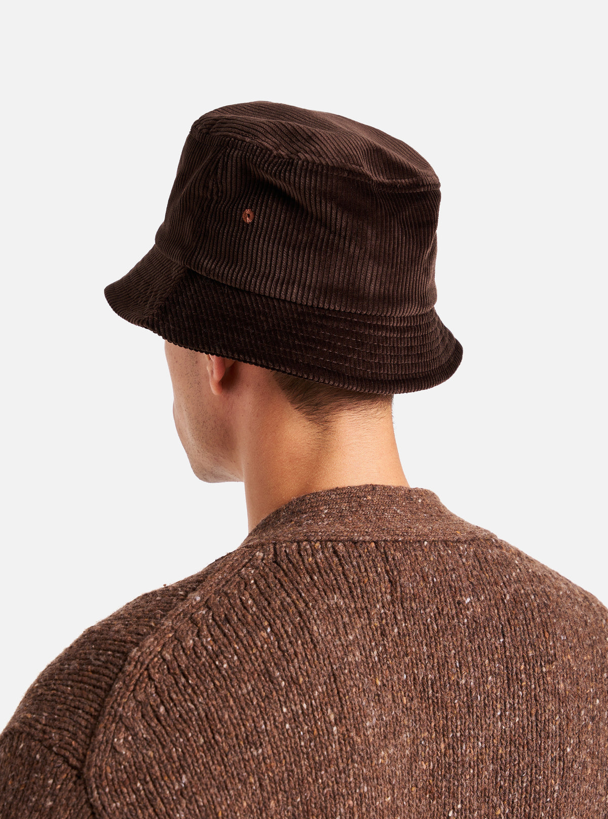 Universal Works Lewis Hat in Brown Brisbane Cord