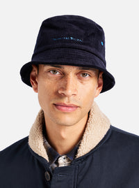 Universal Works Lewis Hat in Navy Brisbane Cord