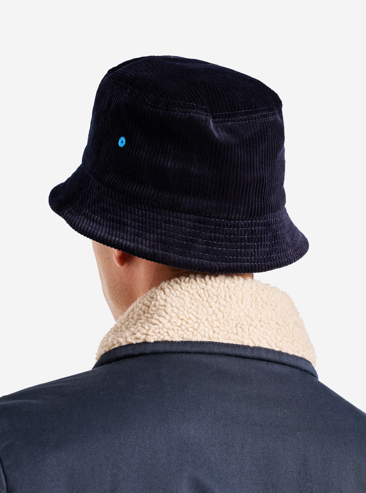 Universal Works Lewis Hat in Navy Brisbane Cord