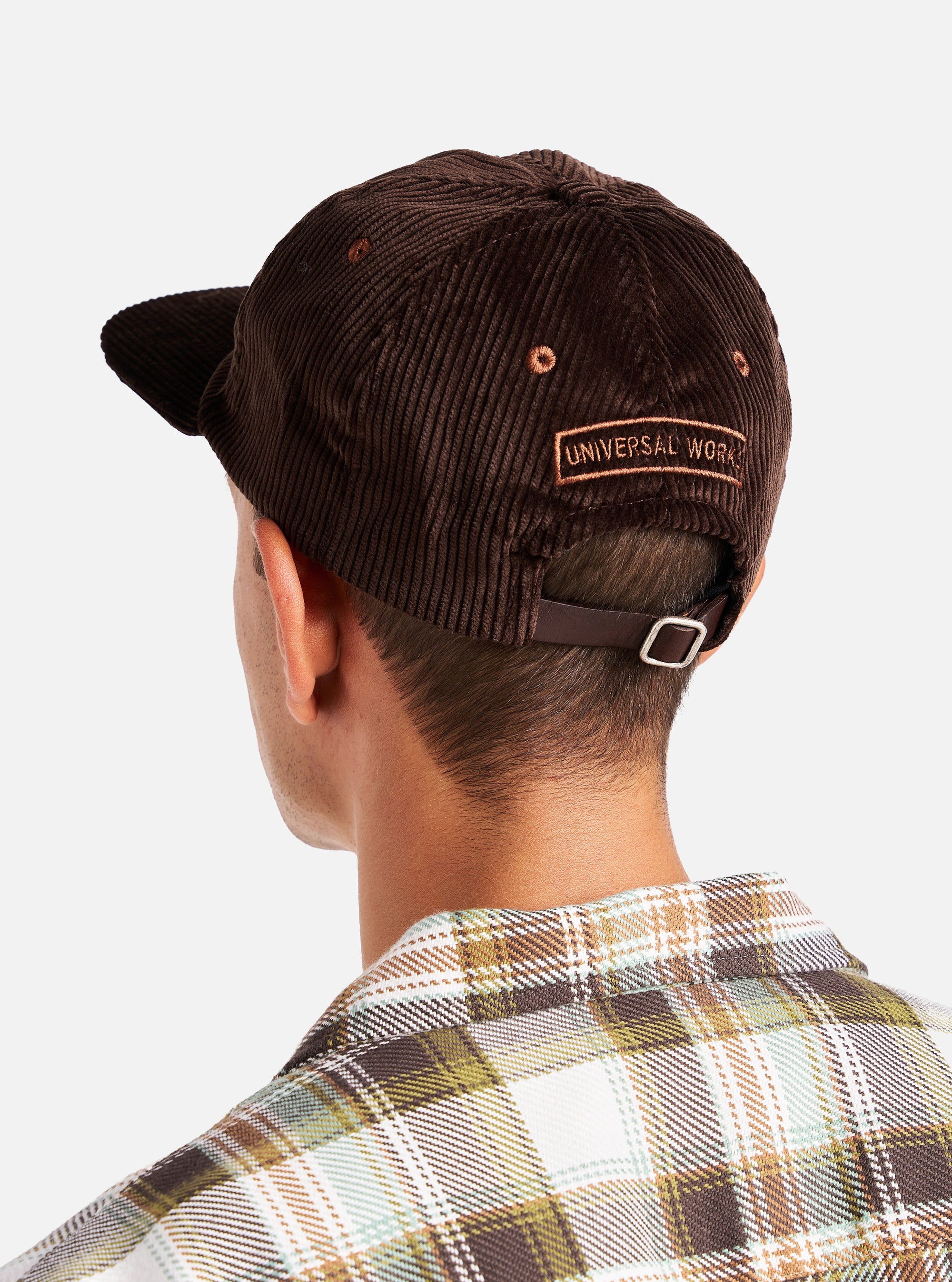 Universal Works Baseball Hat in Brown Brisbane Cord