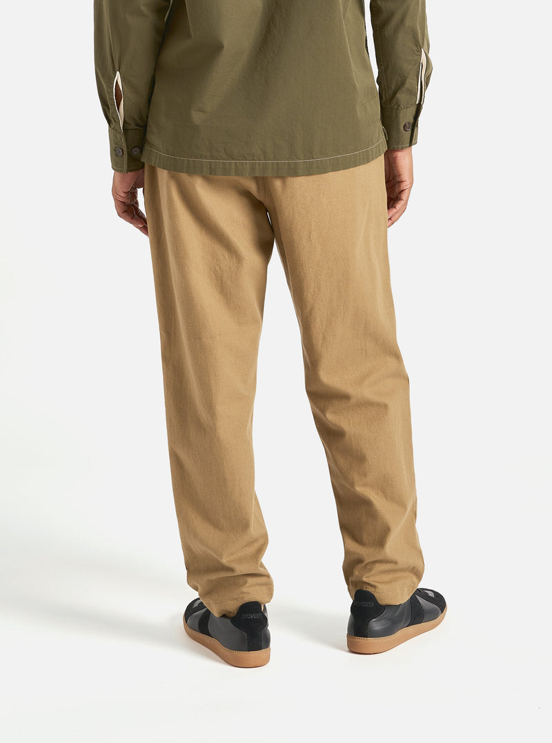 Universal Works Military Chino in Sand Brushed Moleskin