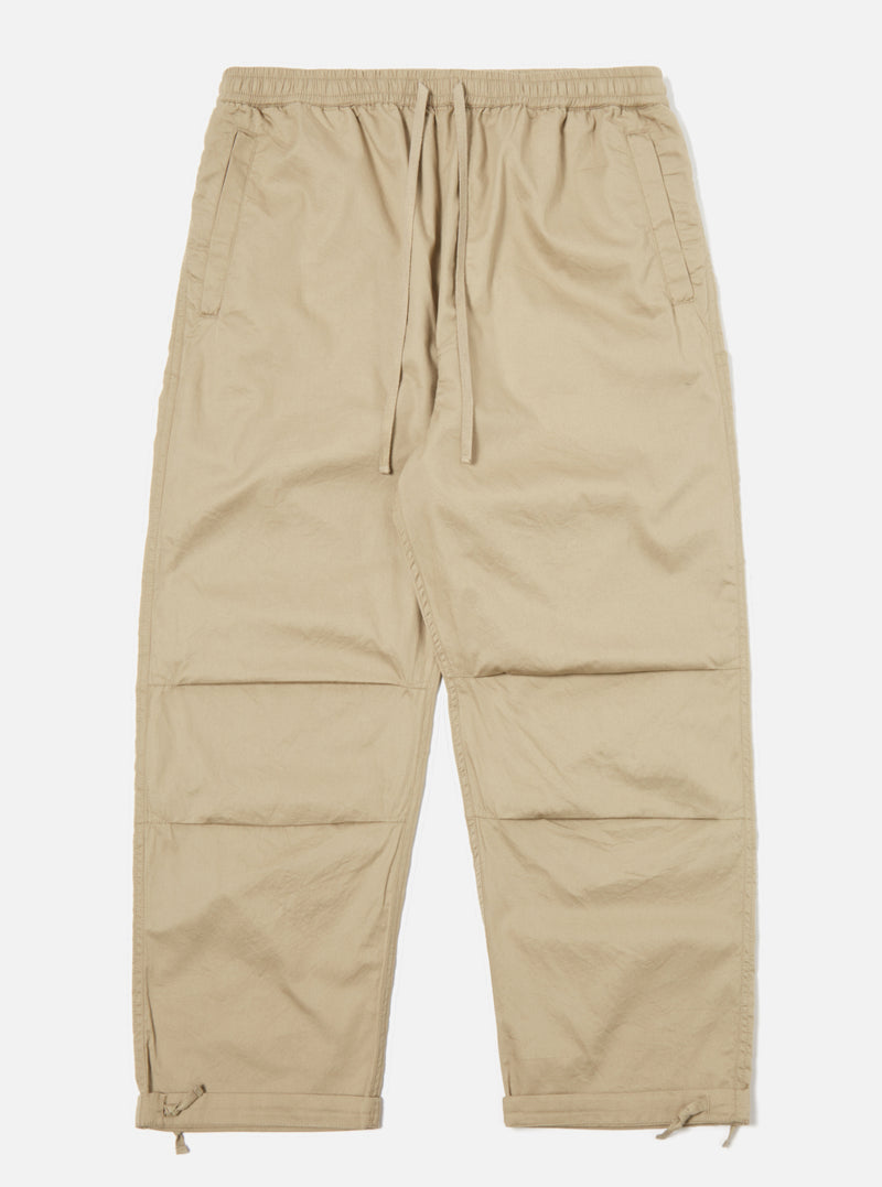 Universal Works Parachute Pant in Stone Fine Twill