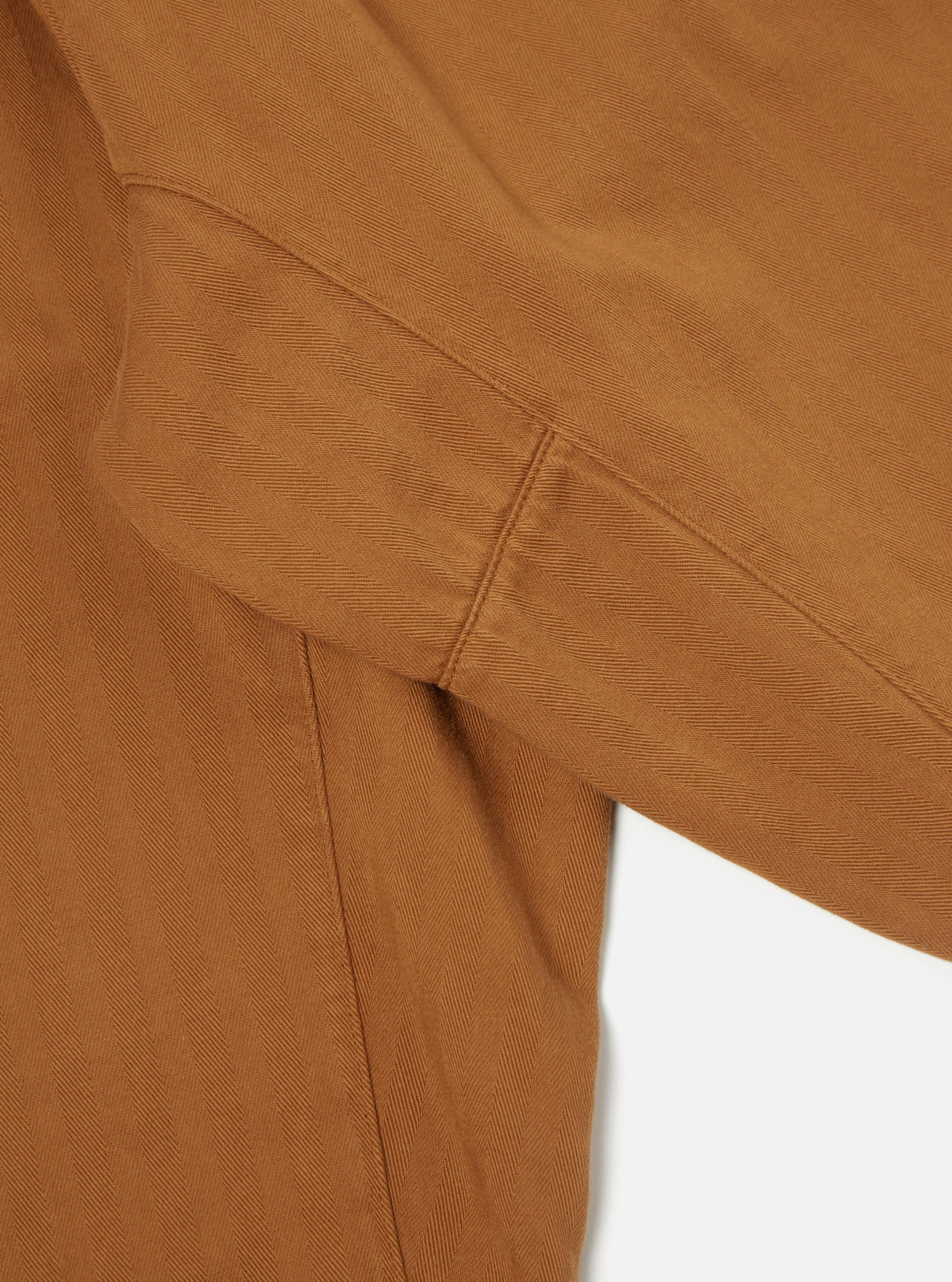 Universal Works Braga Pant II in Cumin Italian Herringbone Cotton