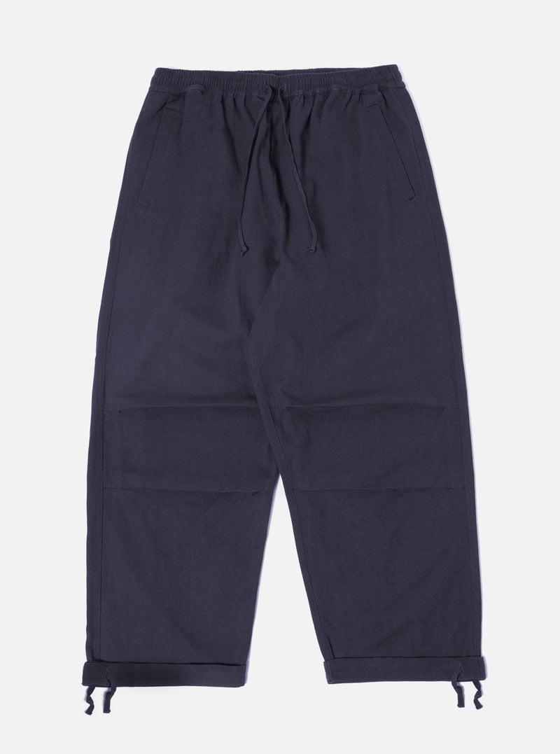 Universal Works Parachute Pant in Navy Winter Twill