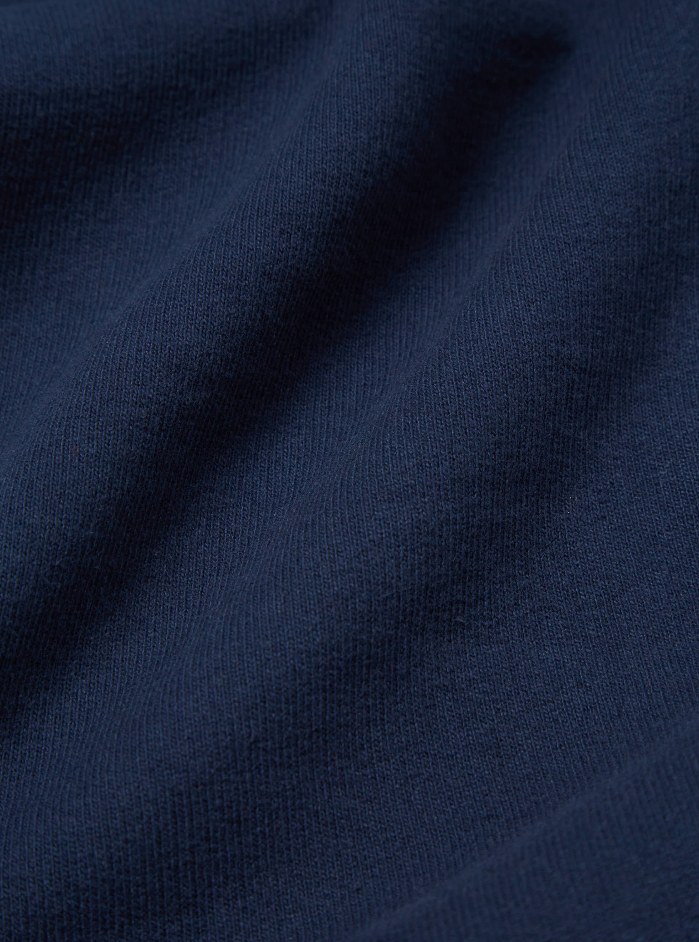 Universal Works Oxford Track Pant in Navy Dry Handle Brushback