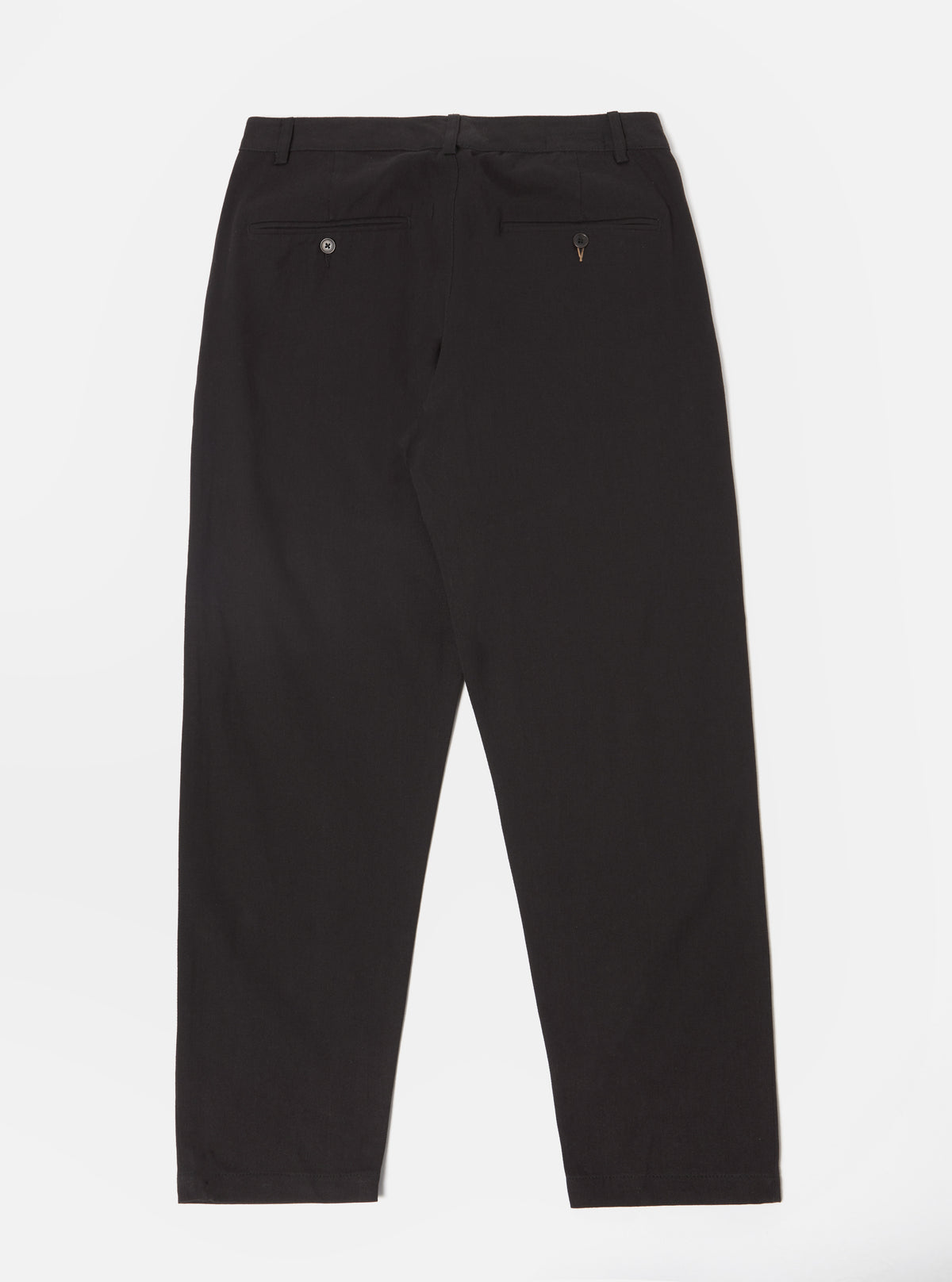 Universal Works Military Chino in Black Winter Twill