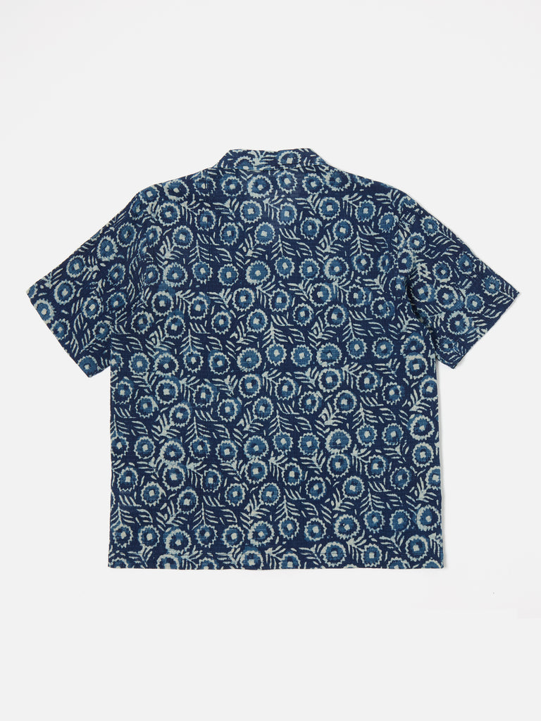 Universal Works Road Shirt in Indigo Winston Ripstop