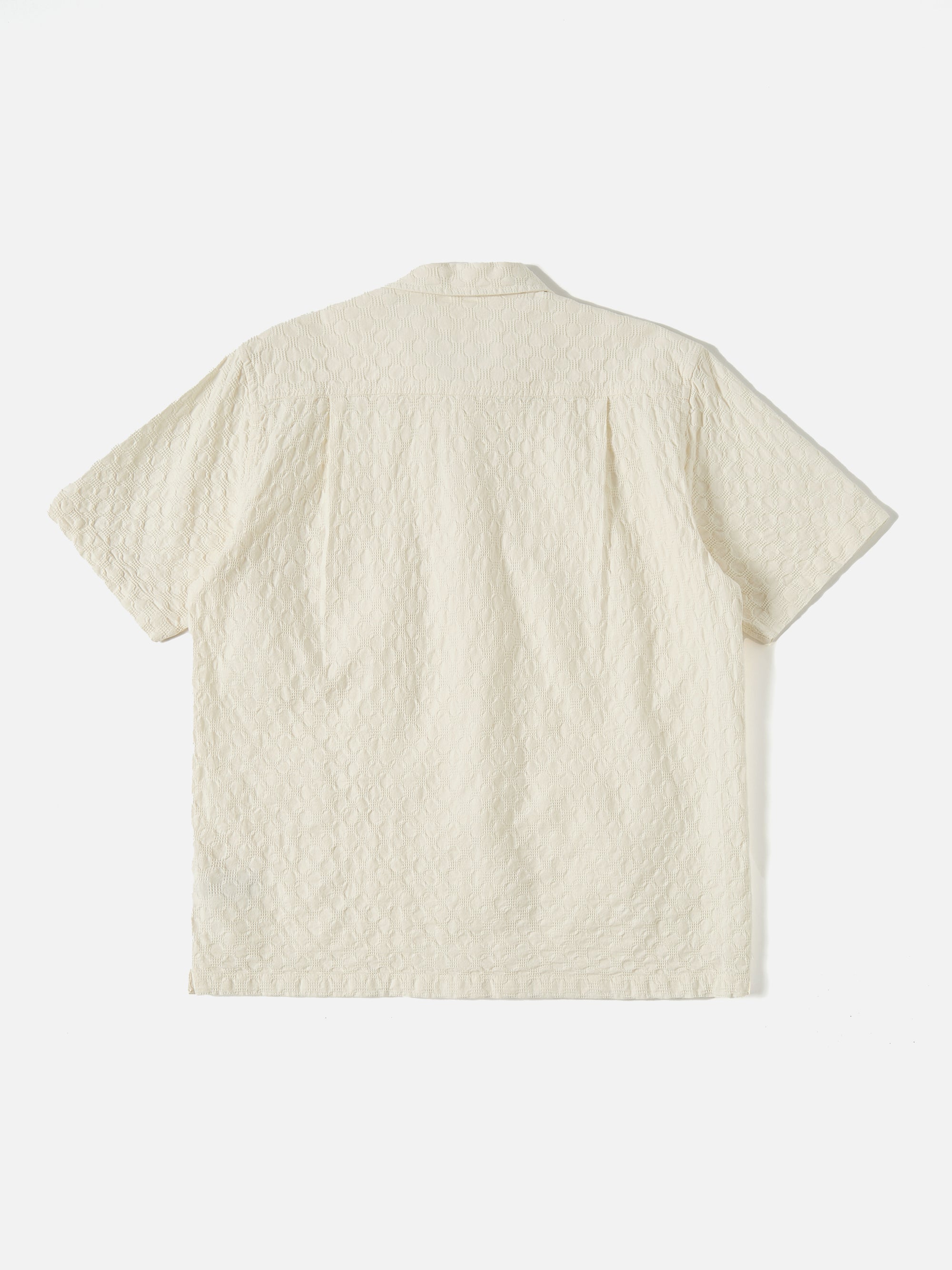 Ecru Dot Waffle Island Shirt