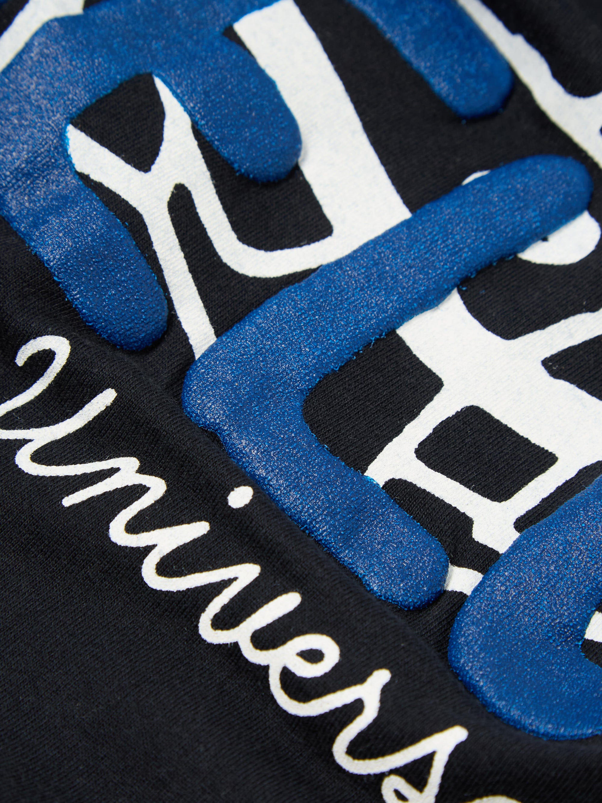 Navy Hotel Deluxe' Single Jersey Print Tee