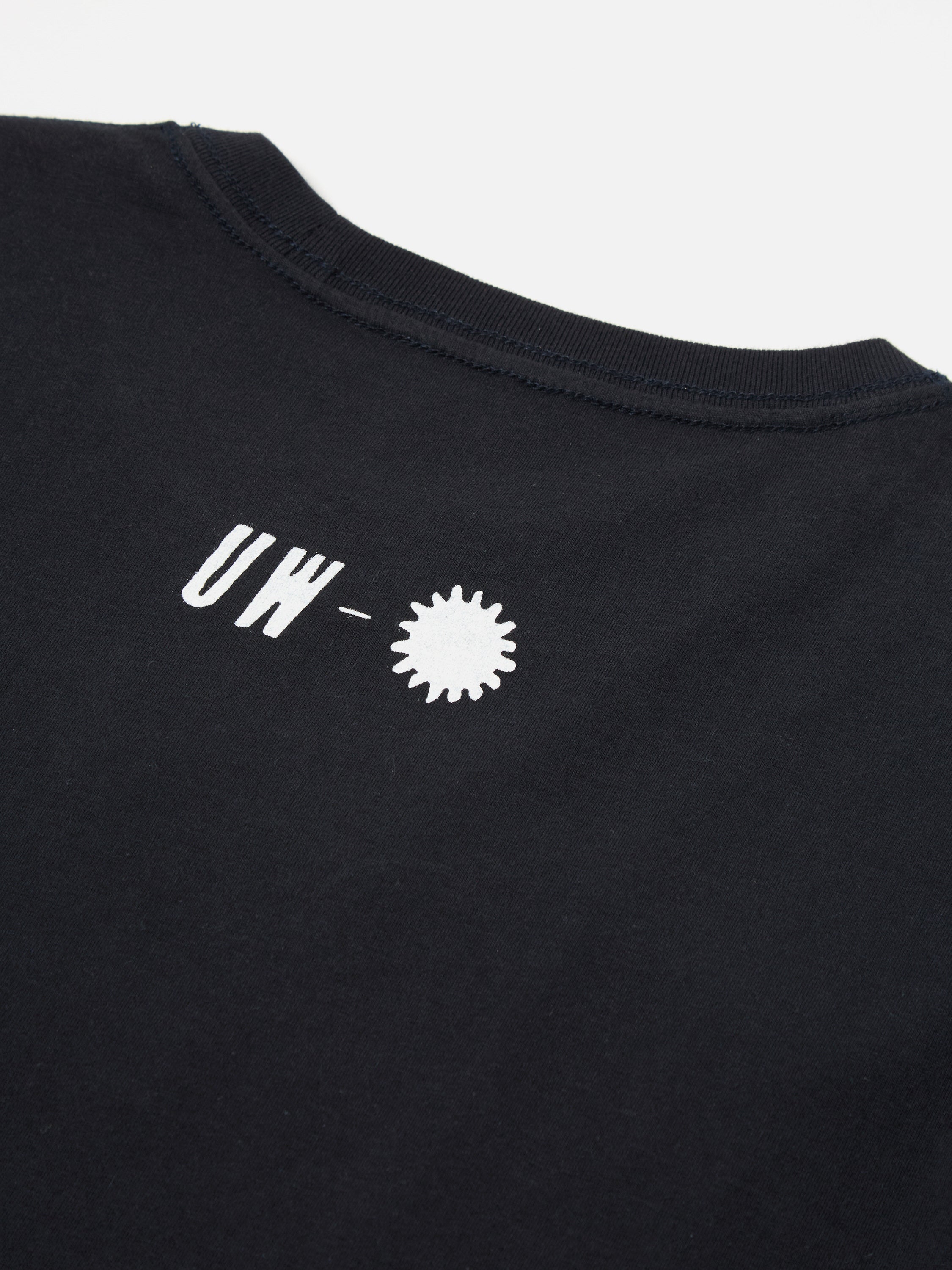 Universal Works Print Tee in 'Hotel Deluxe' Single Jersey