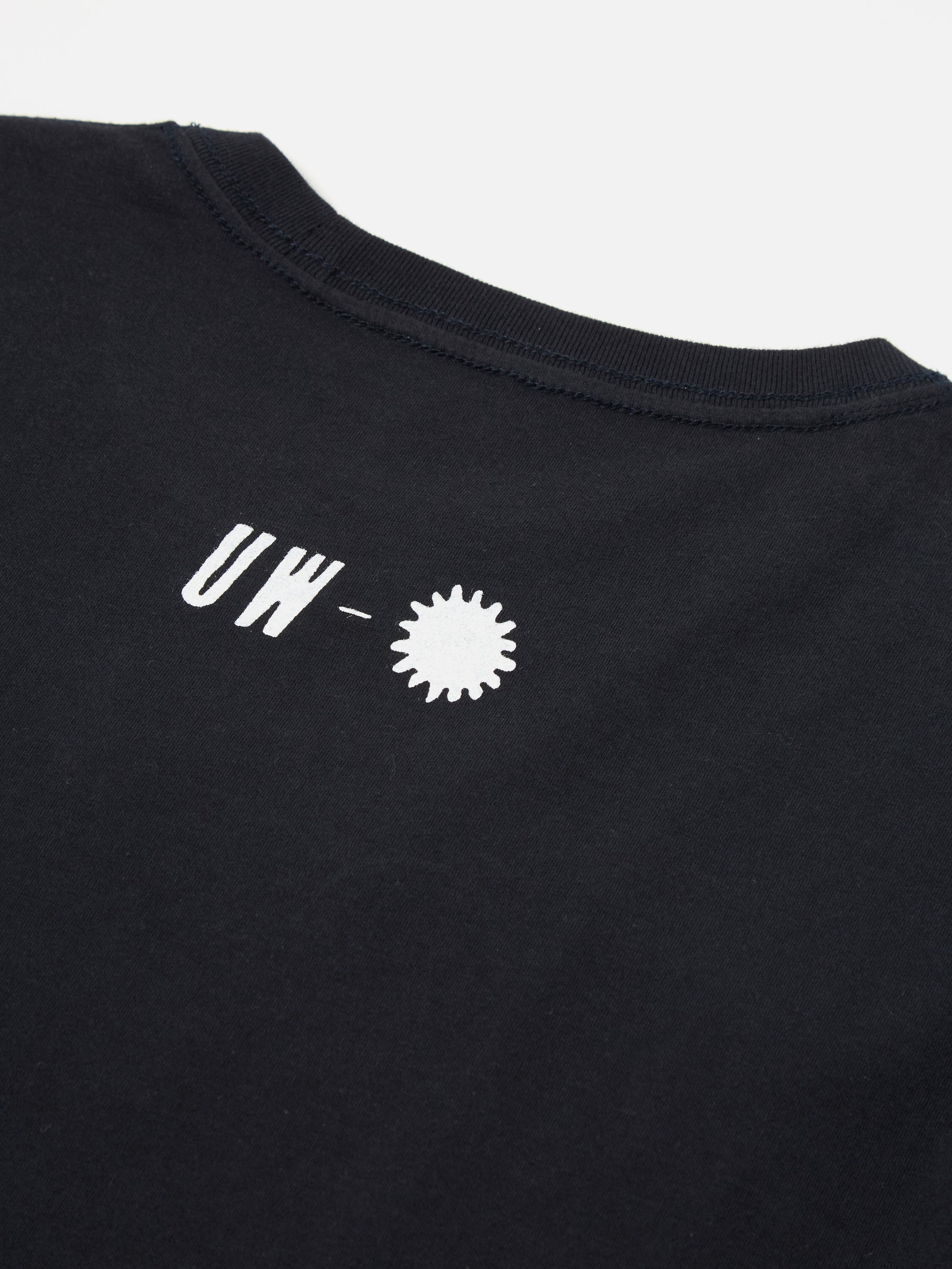 Navy Hotel Deluxe' Single Jersey Print Tee