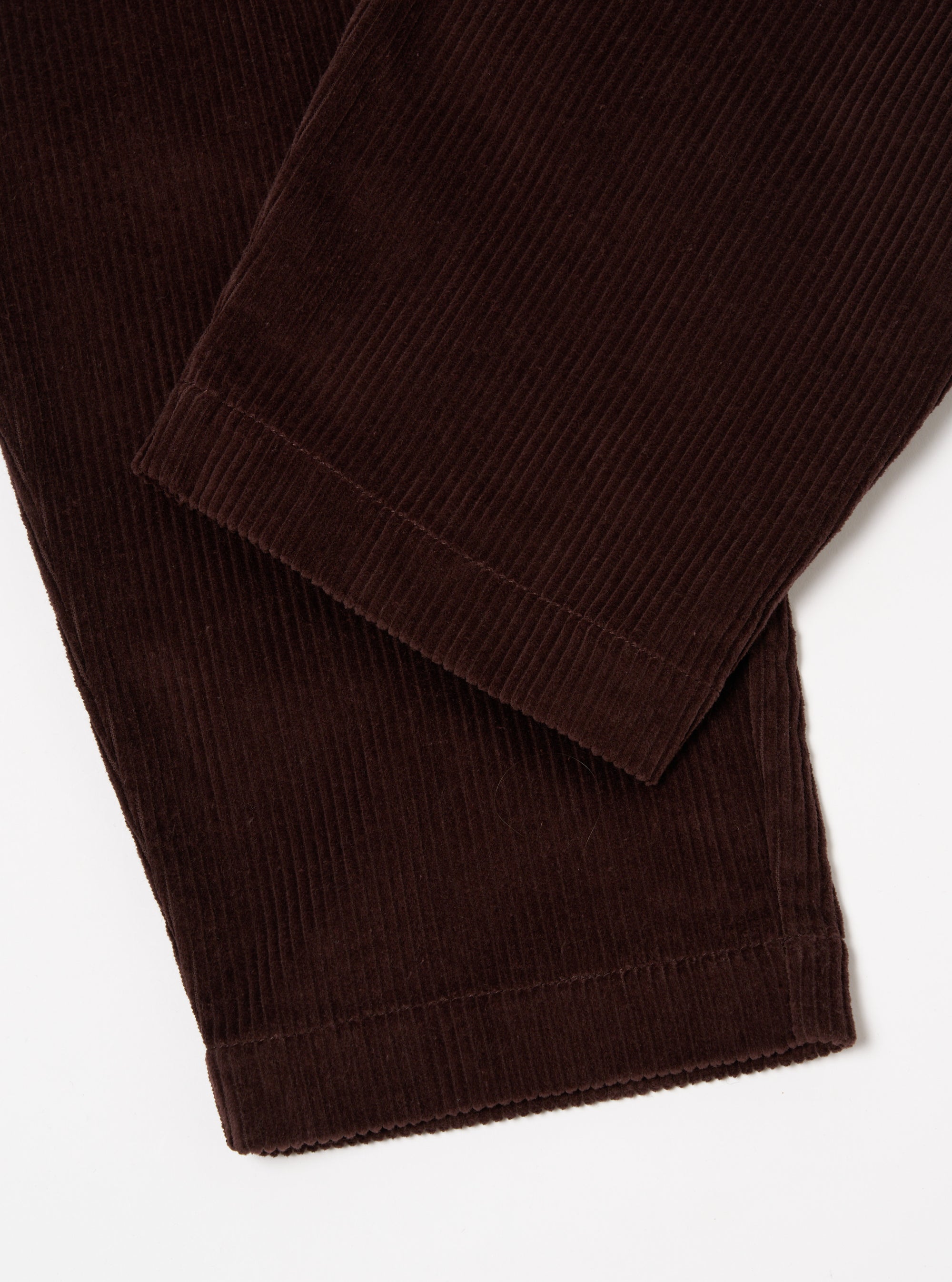 Universal Works Braga Pant in Rich Brown 6 Wale Cord