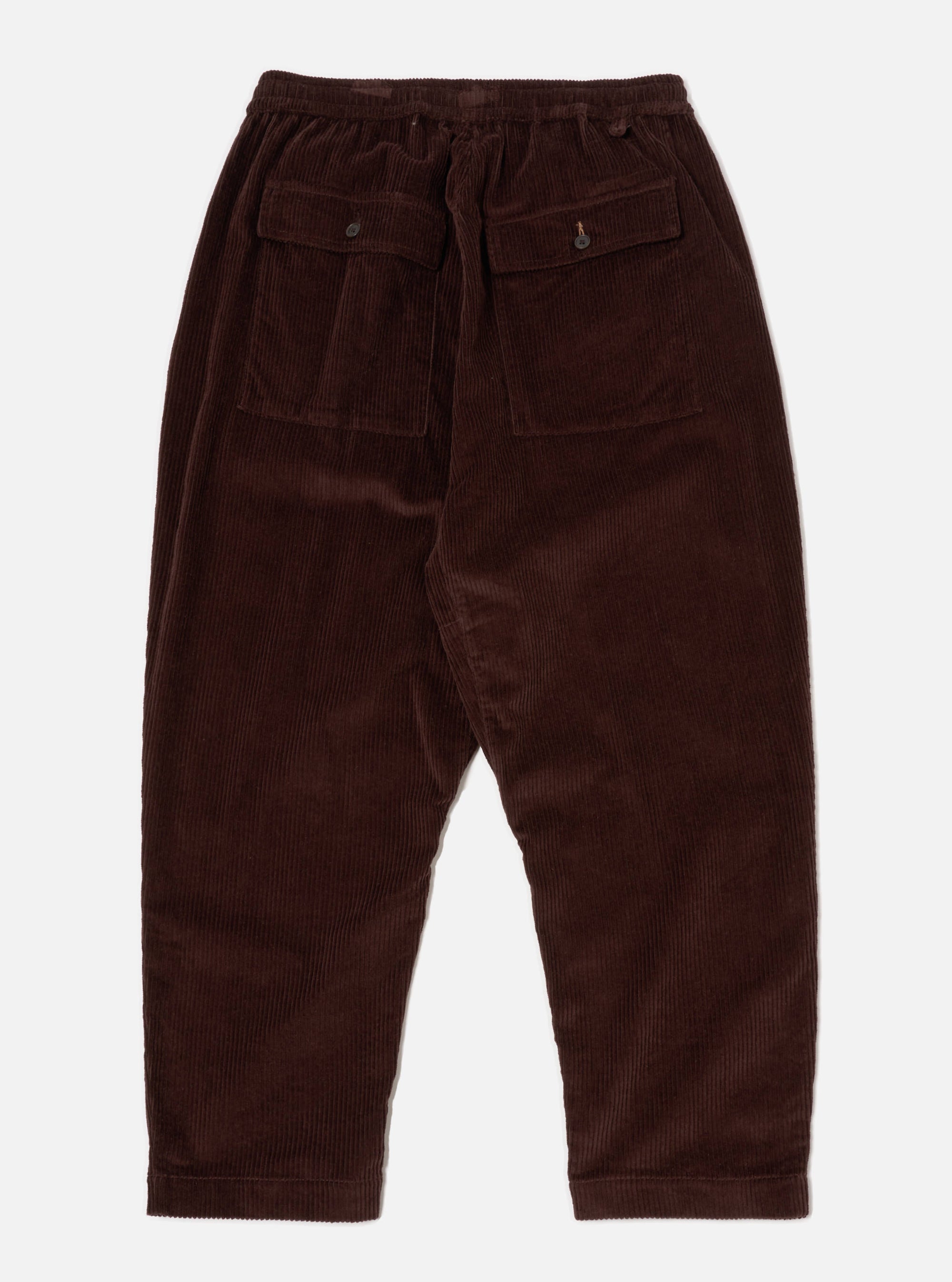 Universal Works Braga Pant in Rich Brown 6 Wale Cord